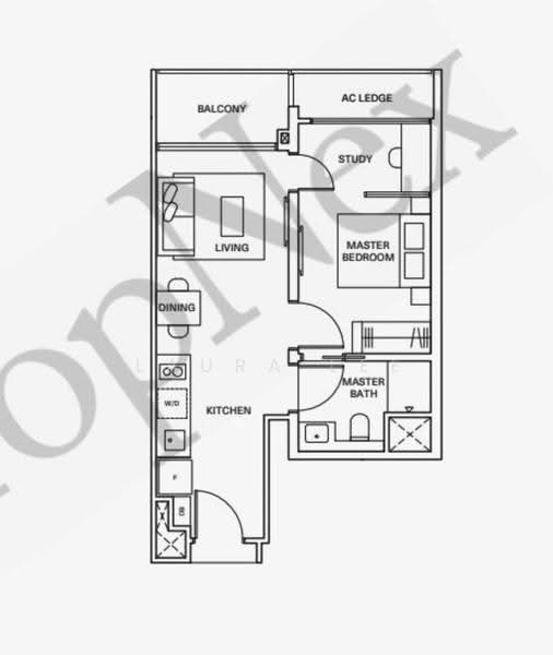 Clavon, 6 Clementi Avenue 1, Buona Vista / West Coast / Clementi New Town, 1 Bedroom, 527 sqft, Condominium For Rent, by Laura Lee, 25236907 - PropertyGuru.com.sg