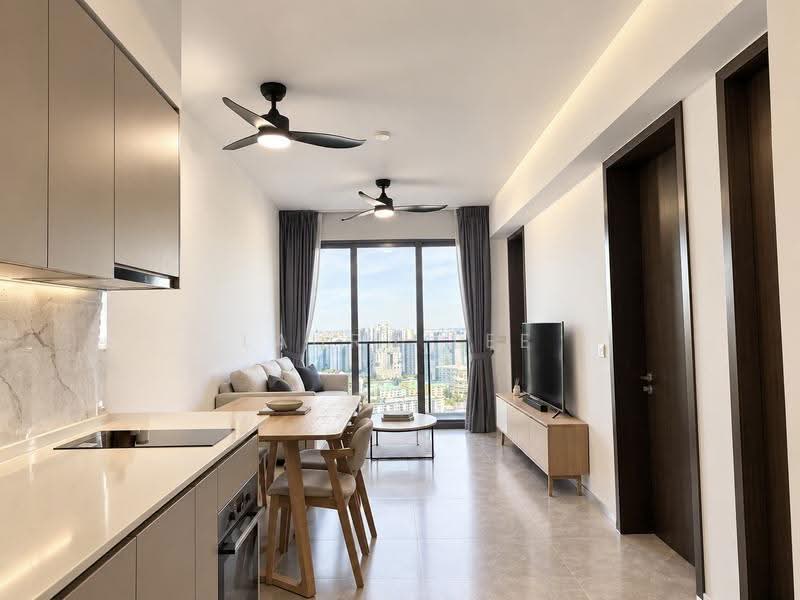 Clavon, 6 Clementi Avenue 1, Buona Vista / West Coast / Clementi New Town, 1 Bedroom, 527 sqft, Condominium For Rent, by Laura Lee, 25236907 - Living Room - PropertyGuru.com.sg