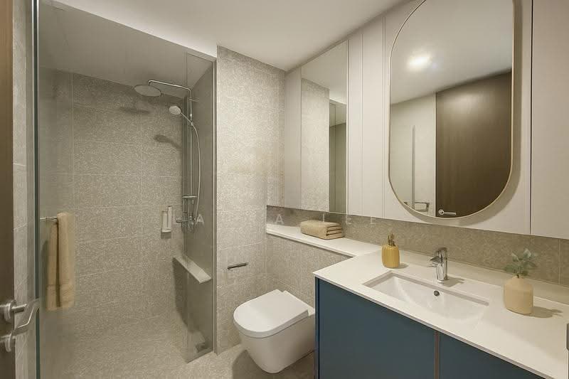 Clavon, 6 Clementi Avenue 1, Buona Vista / West Coast / Clementi New Town, 1 Bedroom, 527 sqft, Condominium For Rent, by Laura Lee, 25236907 - Bathroom - PropertyGuru.com.sg