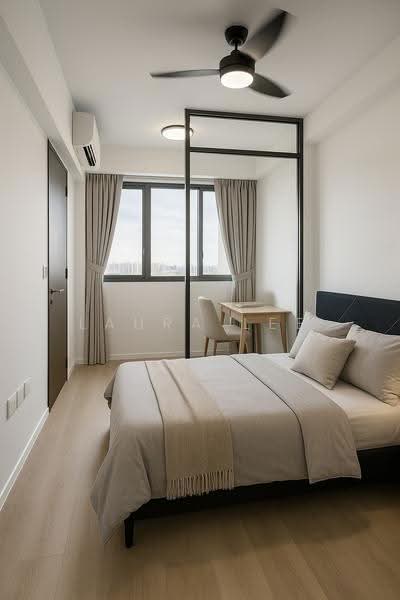 Clavon, 6 Clementi Avenue 1, Buona Vista / West Coast / Clementi New Town, 1 Bedroom, 527 sqft, Condominium For Rent, by Laura Lee, 25236907 - Bedroom - PropertyGuru.com.sg
