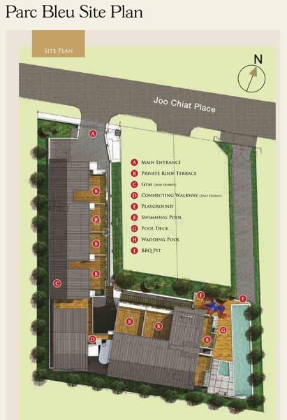 Parc Bleu, 262 Joo Chiat Place, 1 Bedroom, 527 sqft, Condominium For Rent, by Diron Chua, 25236925 - PropertyGuru.com.sg