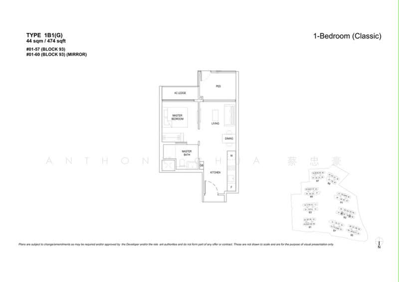 The Florence Residences, 81 Hougang Avenue 2, 1 Bedroom, 474 sqft, Condominium For Rent, by Anthony Chua 蔡忠豪, 25236942 - PropertyGuru.com.sg