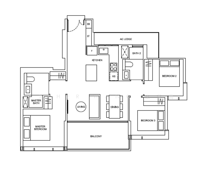 Hyll on Holland, 95 Holland Road, Tanglin / Holland / Bukit Timah, 3 Bedrooms, 936 sqft, Condominium For Rent, by Esther Wang 王芝茵, 25237629 - PropertyGuru.com.sg