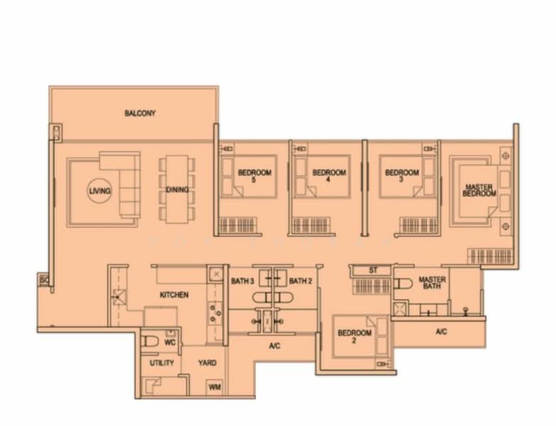 SkyPark Residences, 11 Sembawang Crescent, 5 Bedrooms, 1,600 sqft, Executive Condominium For Rent, by Roy Shoban, 25243029 - PropertyGuru.com.sg