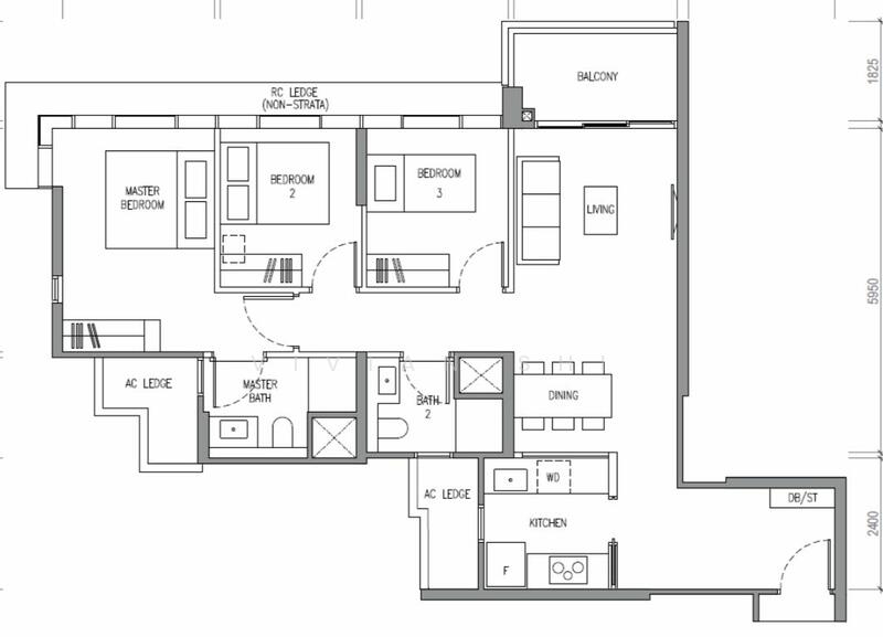 THE LAKEGARDEN RESIDENCES, 80 YUAN CHING ROAD, 3 Bedrooms, 1,012 sqft, Condominium For Sale, by Vivian Shi, 25243591 - PropertyGuru.com.sg