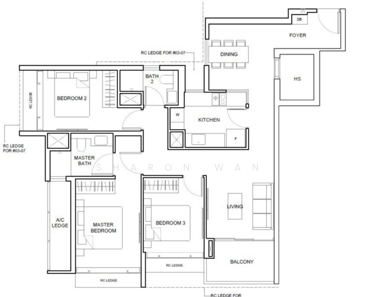 The Arcady At Boon Keng, 1037 Serangoon Road, 3 Bedrooms, 1,087 sqft, Condominium For Sale, by Sharon Wan, 25245673 - PropertyGuru.com.sg