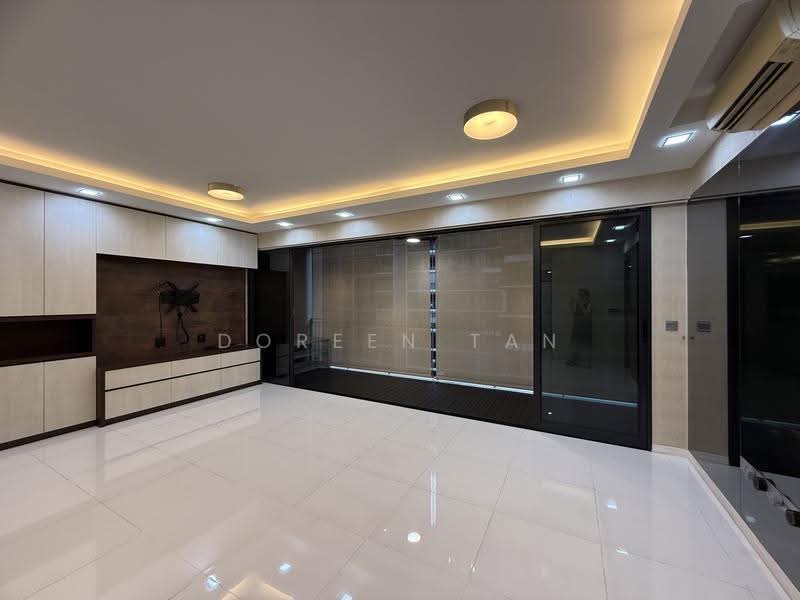 Riverparc Residence, 92 Punggol Drive, Hougang / Punggol / Sengkang, 4 Bedrooms, 1,346 sqft, Executive Condominium For Rent, by Doreen Tan, 25246114 - Living Room - PropertyGuru.com.sg