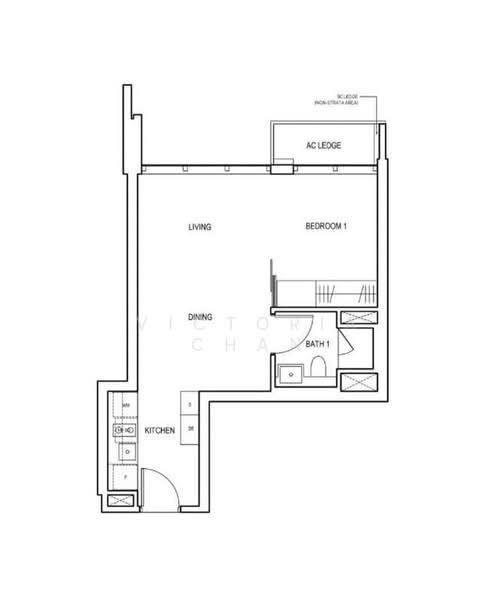 Midtown Bay, 122 Beach Road, 1 Bedroom, 463 sqft, Condominium For Rent, by Victoria Chan, 25247871 - PropertyGuru.com.sg