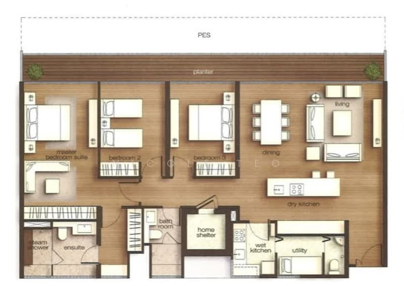 Hilltops, 99 Cairnhill Circle, 3 Bedrooms, 2,056 sqft, Condominium For Rent, by Nicole Teo, 25248454 - PropertyGuru.com.sg