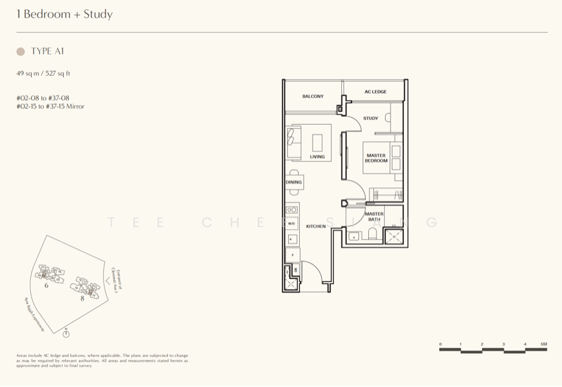Clavon, 6 CLEMENTI AVENUE 1, 1 Bedroom, 527 sqft, Condominium For Rent, by Tee Chee Siang, 25248829 - PropertyGuru.com.sg