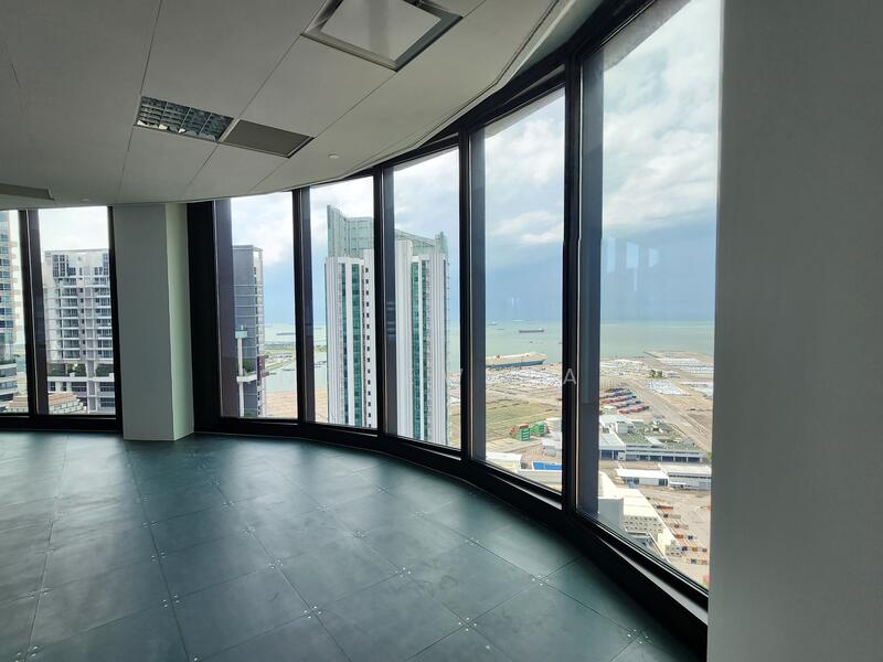 Floor to ceiling double glaze glass window