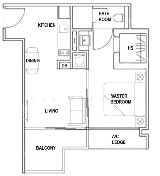 Casa Cambio, 9 Lim Tua Tow Road, 1 Bedroom, 441 sqft, Condominium For Rent, by Can Cheong, 25251524 - PropertyGuru.com.sg