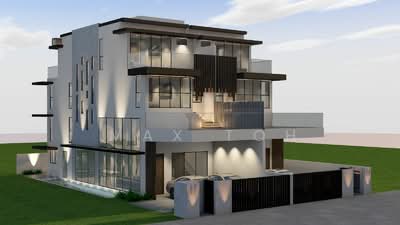 For Sale - ⭐️⭐️LANDED7772 @ D15 BRAND NEW SEMI-DETACHED SIGLAP ESTATE