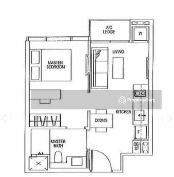 Sims Urban Oasis, 10 Sims Drive, 1 Bedroom, 409 sqft, Condominium For Rent, by Alex Goh, 25252439 - PropertyGuru.com.sg