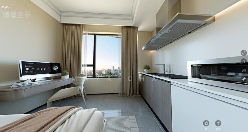 Evergreen Park, 31 Hougang Avenue 7, Hougang / Punggol / Sengkang, 1 Bedroom, 200 sqft, Condominium For Rent, by Maya Chan, 25252578 - Kitchen - PropertyGuru.com.sg