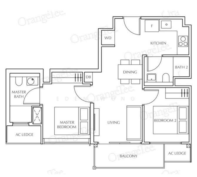 Jui Residences, 1177 Serangoon Road, 2 Bedrooms, 656 sqft, Apartment For Rent, by Eden Wong, 25254670 - PropertyGuru.com.sg