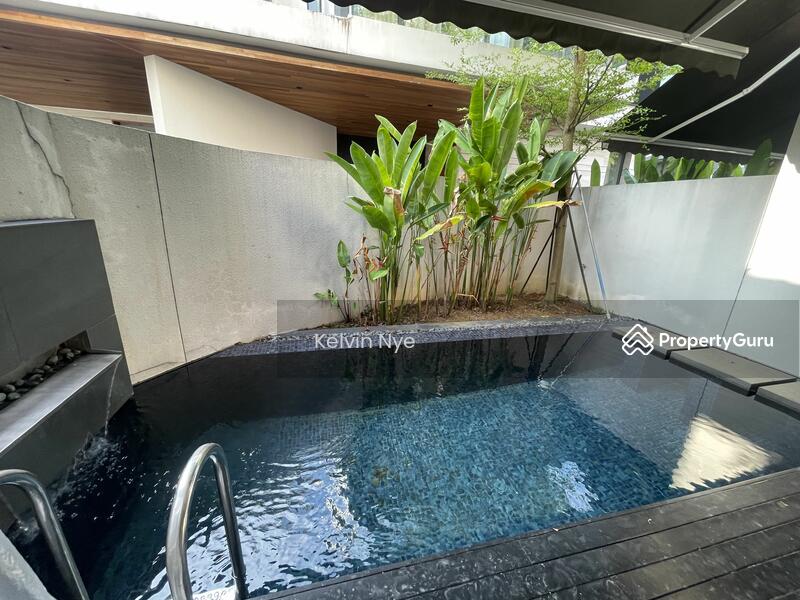 For Rent - CHEAP!! 靠近地铁站！摩登排屋 Near MRT Modern Novena 3 stry Terrace House with pool