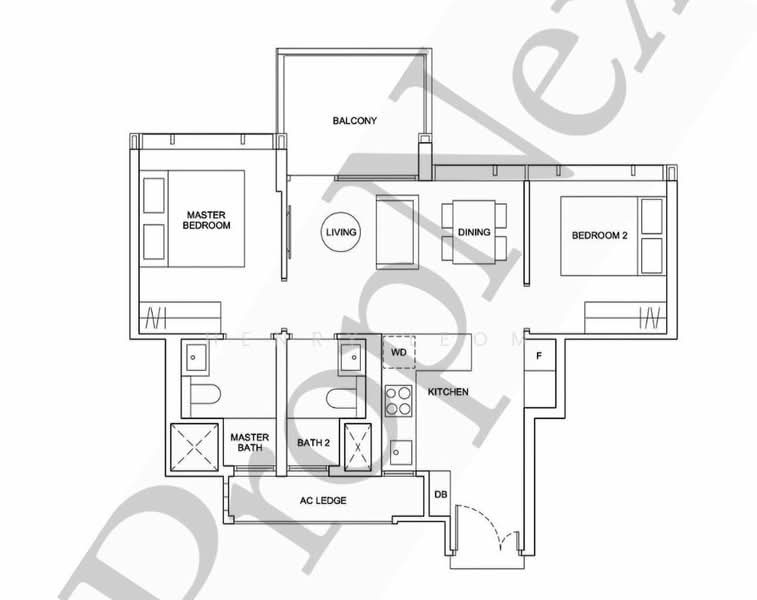 Hyll on Holland, 89 Holland Road, 2 Bedrooms, 700 sqft, Condominium For Rent, by Henry Leom, 25257389 - PropertyGuru.com.sg