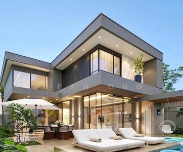 For Sale - ⭐️1KM NANYANG PRI. NEWLY BUILT BUNGALOW. WIDE FRONTAGE ☎️JEAN 93571119