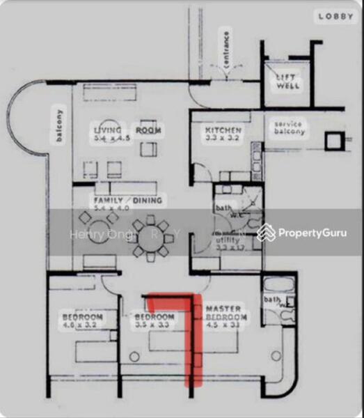 Neptune Court, 10 Marine Vista, 3 Bedrooms, 1,636 sqft, Condominium For Rent, by Henry Ong, 25262587 - PropertyGuru.com.sg