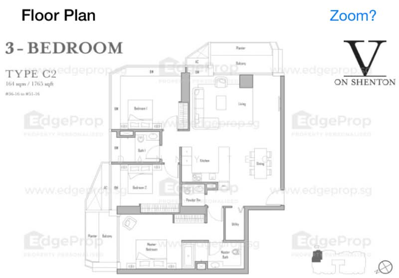V on Shenton, 5A Shenton Way, 3 Bedrooms, 1,765 sqft, Condominium For Rent, by Danny Teo, 25265829 - PropertyGuru.com.sg