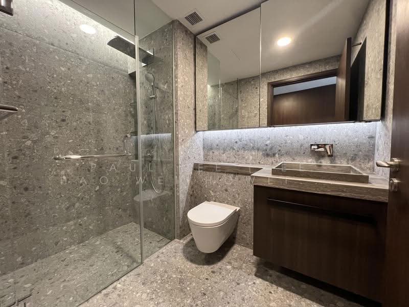 One Pearl Bank, 1 Pearl Bank, Alexandra / Commonwealth, 1 Bedroom, 527 sqft, Condominium For Rent, by Paul Lee (Lee Hao Wei Howei) 李豪威, 25270765 - Bathroom - PropertyGuru.com.sg