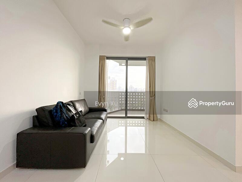 Living hall with balcony