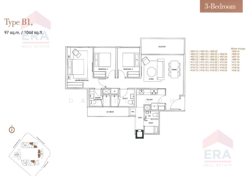 Waterwoods, 23 Punggol Field Walk, 3 Bedrooms, 1,044 sqft, Executive Condominium For Rent, by Daniel Goh, 25273360 - PropertyGuru.com.sg