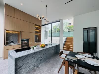 For Sale - Brand new bungalow with lift and swimming pool, wide frontage to park 4 cars inside, luxury finishes