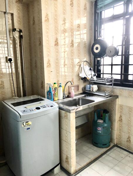 Washing area