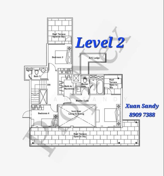 Parc Centennial, 100 Kampong Java Road, 4 Bedrooms, 2,486 sqft, Condominium For Rent, by Xuan Sandy, 25276718 - PropertyGuru.com.sg