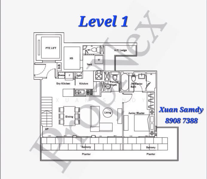 Parc Centennial, 100 Kampong Java Road, 4 Bedrooms, 2,486 sqft, Condominium For Rent, by Xuan Sandy, 25276718 - PropertyGuru.com.sg