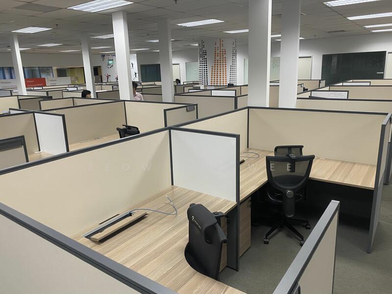 Fitted IT technology office @ 70 pax next to mrt station with gym, cafes, supermarket & foodcourt, Lor chuan, 7,500 sqft, Light Industrial (B1) For Rent, by Leow Kok Wee, 25277018 - CommercialGuru.com.sg