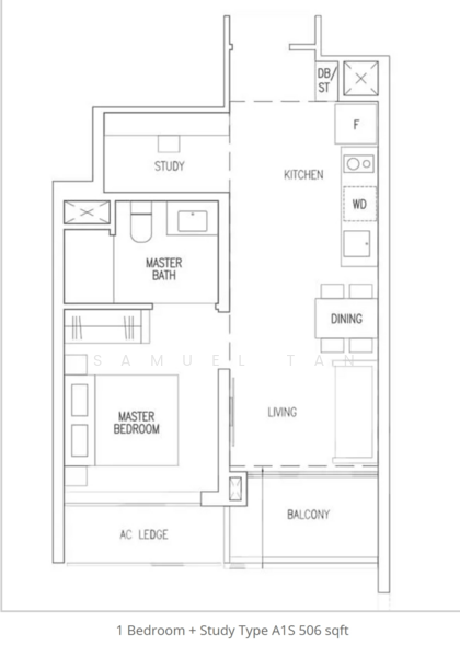 Emerald of Katong, Jalan Tembusu, 2 Bedrooms, 624 sqft, Condominium For Sale, by Samuel Tan, 25280183 - PropertyGuru.com.sg