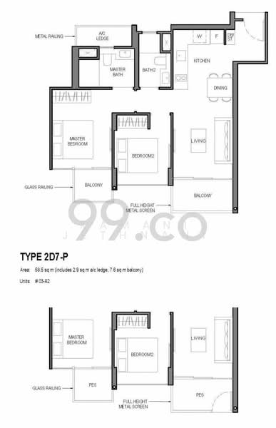 Parc Komo, 963B Upper Changi Road North, 2 Bedrooms, 732 sqft, Condominium For Rent, by Kamani Jethnani, 25281483 - PropertyGuru.com.sg