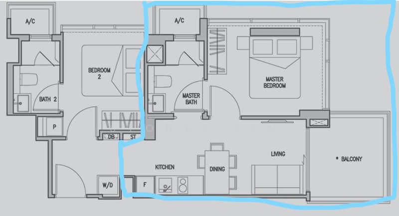 RV Altitude, 344 River Valley Road, 2 Bedrooms, 624 sqft, Condominium For Sale, by Stoney Sim, 25284178 - PropertyGuru.com.sg