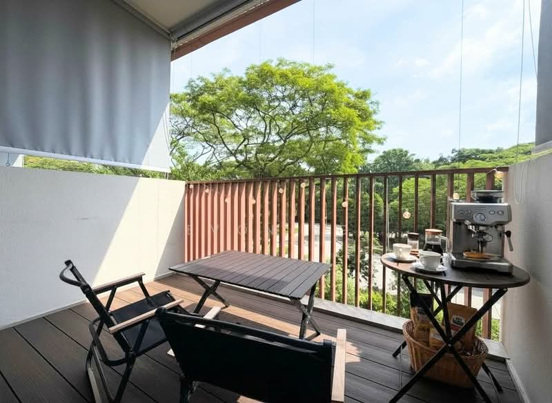 Royalgreen, 2 Anamalai Avenue, 2 Bedrooms, 667 sqft, Condominium For Sale, by Evon Ng, 25284774 - Decking done for balcony - PropertyGuru.com.sg