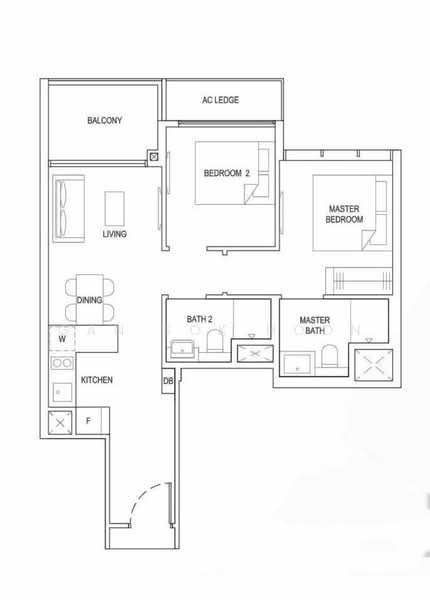 The Florence Residences, 91 Hougang Avenue 2, 2 Bedrooms, 667 sqft, Condominium For Rent, by Gan Sok Hoon, 25286213 - PropertyGuru.com.sg
