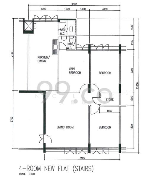 612 Ang Mo Kio Avenue 4, 612 Ang Mo Kio Avenue 4, 3 Bedrooms, 979 sqft, HDB Flat For Sale, by Nicole Wu 吴佩瑾, 25286815 - PropertyGuru.com.sg