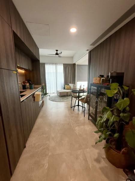 The Reef at King's Dock, 10 Harbourfront Avenue, Harbourfront / Telok Blangah, 1 Bedroom, 484 sqft, Condominium For Rent, by Kenneth Tan, 25288361 - Living Room - PropertyGuru.com.sg
