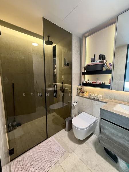 The Reef at King's Dock, 10 Harbourfront Avenue, Harbourfront / Telok Blangah, 1 Bedroom, 484 sqft, Condominium For Rent, by Kenneth Tan, 25288361 - Bathroom - PropertyGuru.com.sg