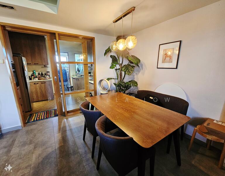 Lovely modern decor in the house that gives a homely vibe. Furniture - Only Dining Set