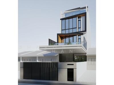 For Sale - ⭐️⭐️LANDED7772@Brand New Terrace @ Kovan