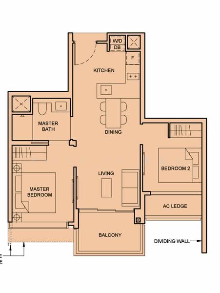 Forett at Bukit Timah, 32 Toh Tuck Road, 2 Bedrooms, 604 sqft, Apartment For Rent, by Billy Yu 虞信仁, 25289383 - PropertyGuru.com.sg