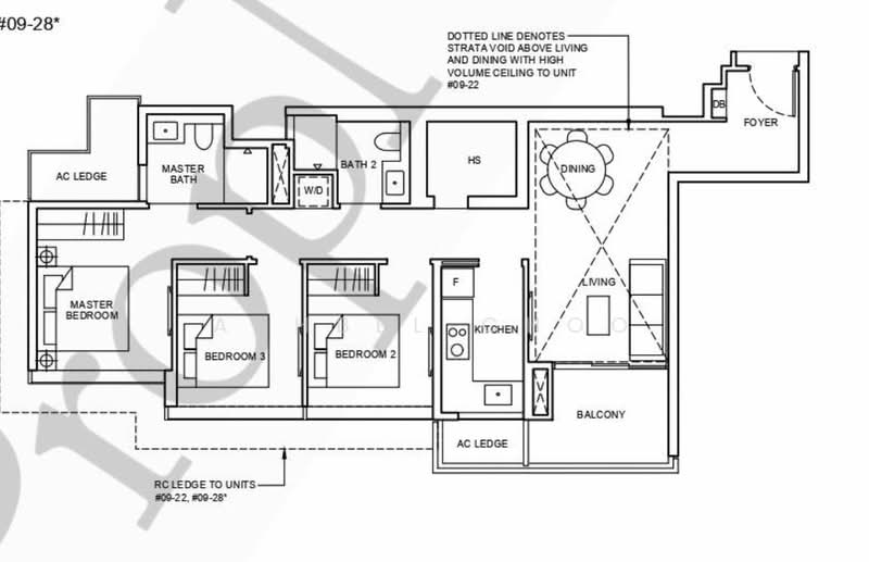 Forett at Bukit Timah, 32B Toh Tuck Road, 3 Bedrooms, 980 sqft, Condominium For Rent, by Ashbel Choo, 25291591 - PropertyGuru.com.sg