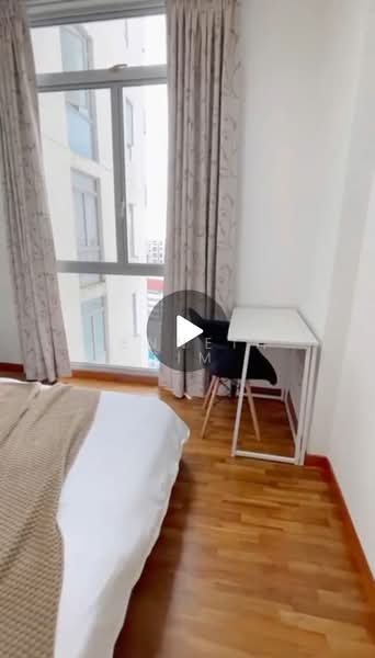 The Lakeshore, 33 Jurong West Street 41, Room Rental, 120 sqft, Condominium For Rent, by Sam Lim, 25291736 - R3 Original Queen bedroom from 1 Nov poolview 1 pax $1450..Desk, chair, WiFi Utilities - PropertyGuru.com.sg