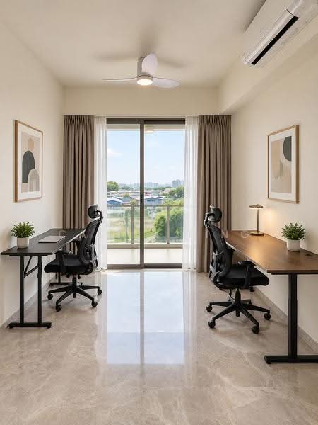 Forett at Bukit Timah, 34 Toh Tuck Road, Clementi Park / Upper Bukit Timah, 2 Bedrooms, 721 sqft, Condominium For Rent, by Calvin Ting, 25297876 - Study - PropertyGuru.com.sg