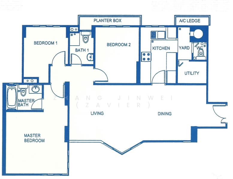 Alessandrea, 31 Alexandra Road, 3 Bedrooms, 1,097 sqft, Apartment For Rent, by Zhang Jinwei (Zavier), 25298470 - PropertyGuru.com.sg
