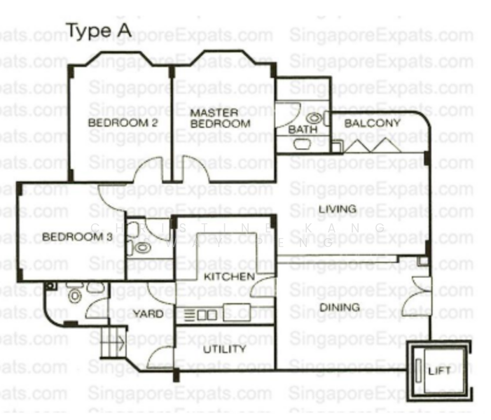 Fragrance Court, 12 Yew Siang Road, 3 Bedrooms, 1,421 sqft, Condominium For Rent, by Christine Kang, 25299004 - PropertyGuru.com.sg