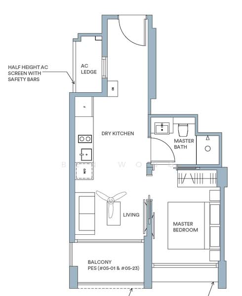 Park Place Residences, 8 Paya Lebar Road, 1 Bedroom, 484 sqft, Condominium For Rent, by Ben Wong, 25300587 - PropertyGuru.com.sg